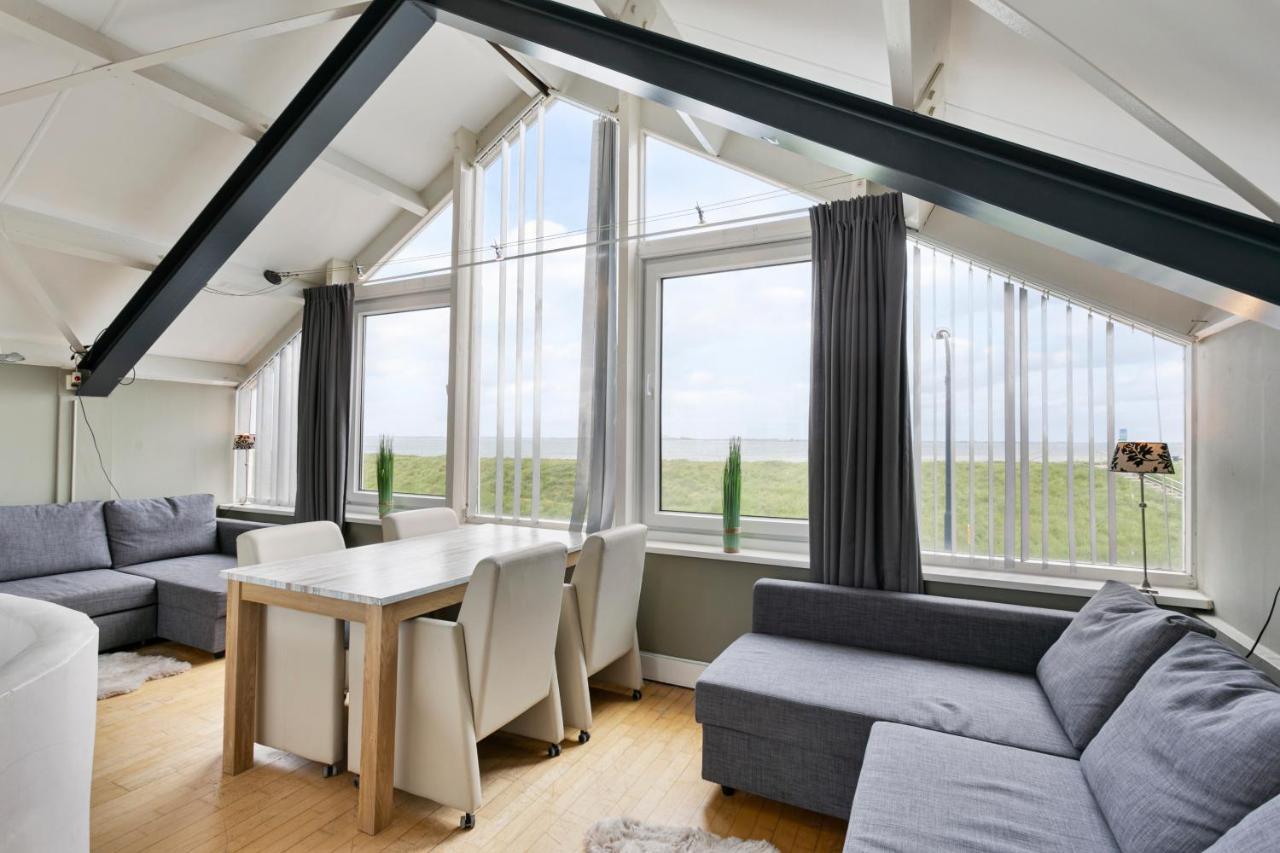 Mooi Huis Met Zeezicht Aan Strand Bed En Breakfast 예르세케 외부 사진